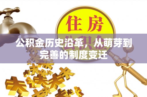 西青公积金历史沿革，从萌芽到完善的制度变迁